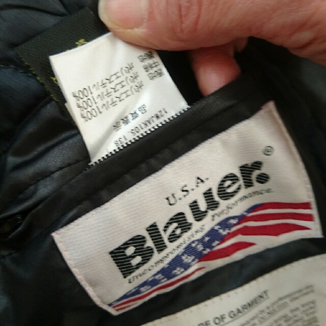 BIauer USAイタリアブランドライダース型ジャケット中綿