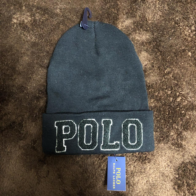 POLO RALPH LAUREN(ポロラルフローレン)のPOLO ラルフローレン ニット帽 新品未使用 メンズの帽子(ニット帽/ビーニー)の商品写真