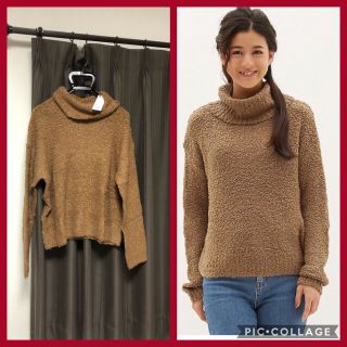 ジーユー(GU)のジーユー☆新品タグ付き タートルネックセーター(ニット/セーター)