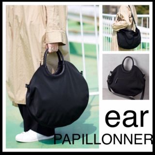 イアパピヨネ(ear PAPILLONNER)の◆18年 新品同様◆ear パピヨネ◆サークルバッグ えん ショルダー 2WAY(ショルダーバッグ)