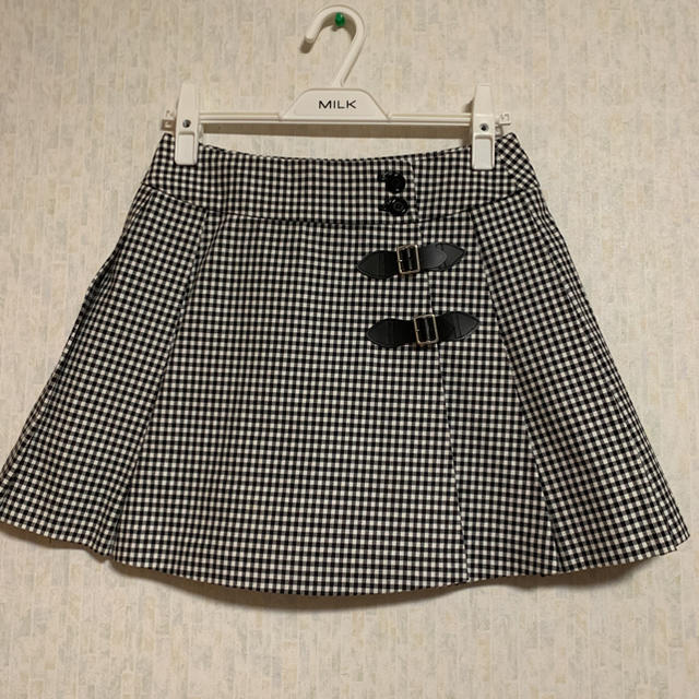MILK(ミルク)のMILK ミルク 巻きスカート プリーツ レディースのスカート(ミニスカート)の商品写真