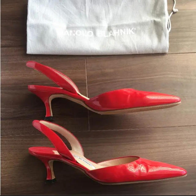 お値下げしました】美品 MANOLO BLAHNIK マノロブラニク パンプス