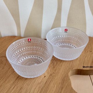 イッタラ(iittala)の新品 2個 iittala イッタラ カステヘルミ ボウル 230ml フロスト(食器)