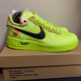 ナイキ(NIKE)のthe 10 nike air force 1 off white 25cm(スニーカー)