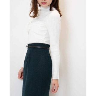 プロポーションボディドレッシング(PROPORTION BODY DRESSING)の新品 定価6910円 プロポーションボディドレッシング カシュクール風ニット (ニット/セーター)