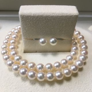 タサキ(TASAKI)の【うーたん様専用】Tasaki田崎タサキパールネックレス6.5-7mm(ネックレス)