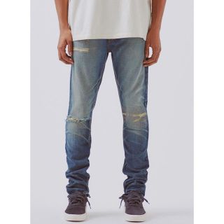 フィアオブゴッド(FEAR OF GOD)の【32インチ】Destroy Skinny Taper Jean(デニム/ジーンズ)