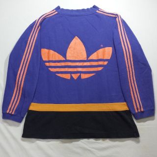 アディダス(adidas)のadidas　アディダス　スウェット　デカロゴ　ビックシルエット　90年代(スウェット)