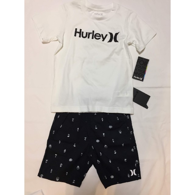 Hurley(ハーレー)のHurley キッズ Ｔシャツ ＆ ハーフパンツ 120cm キッズ/ベビー/マタニティのキッズ服男の子用(90cm~)(Tシャツ/カットソー)の商品写真