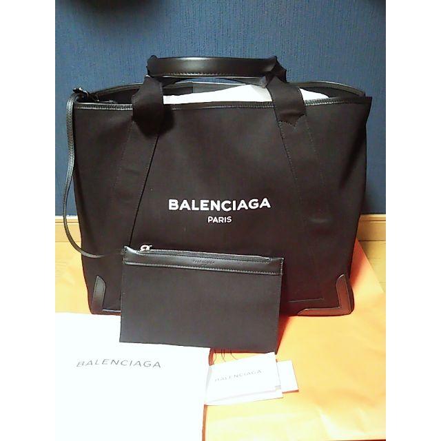 BALENCIAGAトートバッグ ネイビーカバM