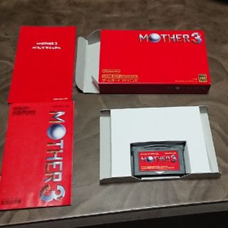 ゲームボーイアドバンス(ゲームボーイアドバンス)のマザー3 中古極美品　gba mother3　年始セール中(携帯用ゲームソフト)