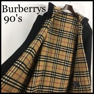 バーバリー(BURBERRY)の年末特価 90s Burberrys ダッフルコート ノバチェック バーバリー(ダッフルコート)