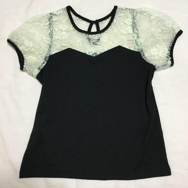 GRL(グレイル)の花柄シースルーTシャツ♡ レディースのトップス(Tシャツ(半袖/袖なし))の商品写真