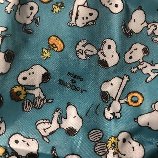 SNOOPY(スヌーピー)のスヌーピ エコバッグ エンタメ/ホビーのコレクション(ノベルティグッズ)の商品写真