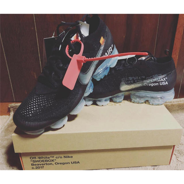 nike off-white air vapormax black 27㎝