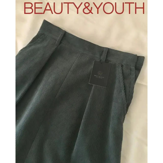 BEAUTY&YOUTHビューティ&ユース新品 コーディロイスカート