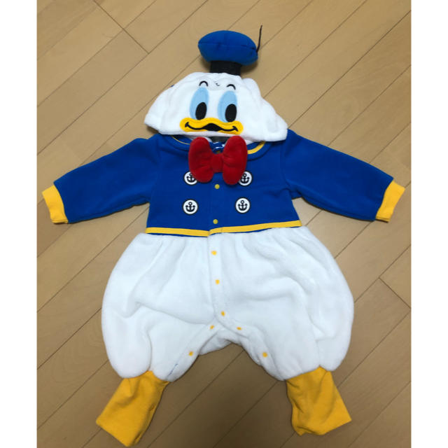 Disney(ディズニー)の可愛い♡ドナルド キッズ/ベビー/マタニティのベビー服(~85cm)(ロンパース)の商品写真