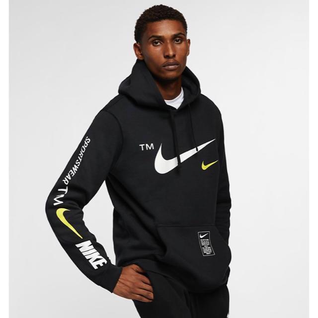 NIKE M NSW CLUB PO HOODIEブラック Mセットアップ 新品