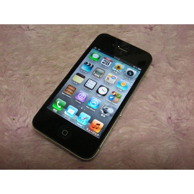 iPhone4 32GB softbank iOS 5.1.1 No1748 - スマートフォン本体