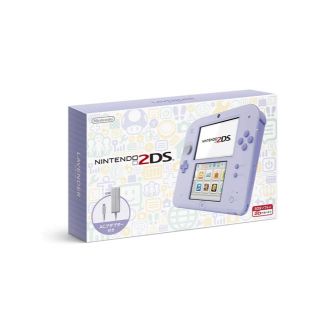 ニンテンドー3DS(ニンテンドー3DS)の2DS 本体 パープル 新品 ＋ムジュラの仮面(携帯用ゲームソフト)