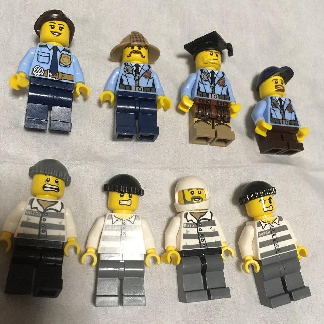 Lego レゴ 8体セット ドロボウ 警察セット ミニフィグの通販 By Lara S Shop レゴならラクマ