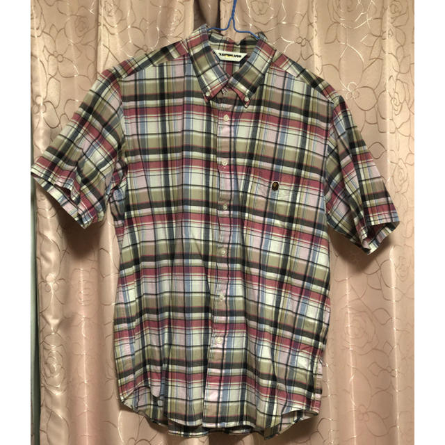 A BATHING APE(アベイシングエイプ)のアベイシングエイプ  チェックシャツ 薄手 メンズのトップス(シャツ)の商品写真