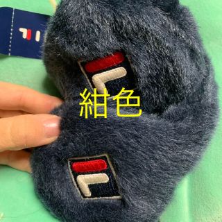 フィラ(FILA)の❤︎新品未使用❤︎FILA❤︎ゴルフ イヤーマフ ラー耳あて❤︎紺色❤︎(その他)