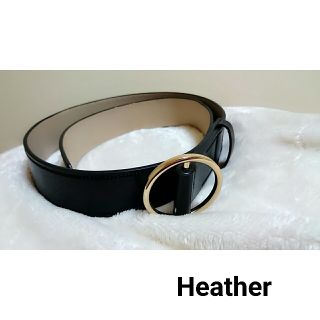 ヘザー(heather)のHeather︙フリーマルバックルベルト(ベルト)