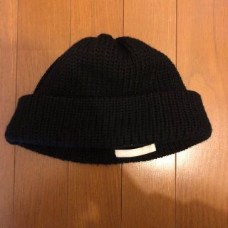 ビームス(BEAMS)のカムズアンドゴーズ comesandgoes knit cap ブラック(ニット帽/ビーニー)