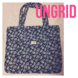 アングリッド(Ungrid)のungrid エコバッグ(トートバッグ)