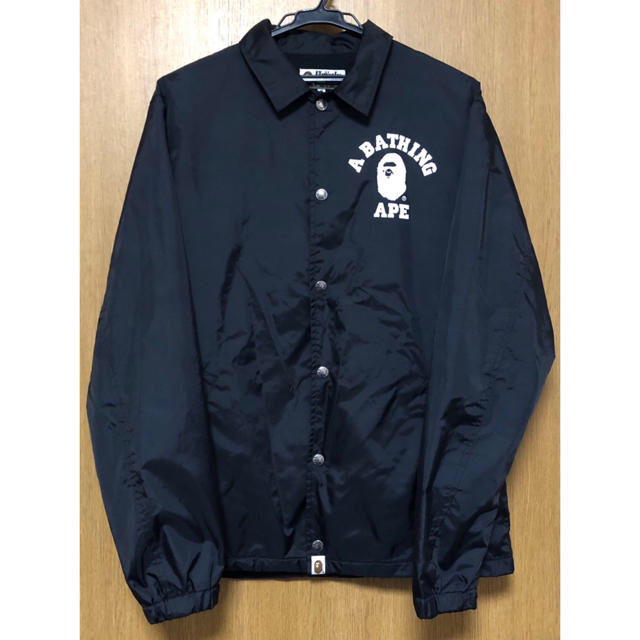 a bathing ape コーチジャケット - ナイロンジャケット