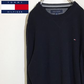 トミーヒルフィガー(TOMMY HILFIGER)の3377様専用！！トミーヒルフィガー コットンニット セーター ワンポイント(ニット/セーター)