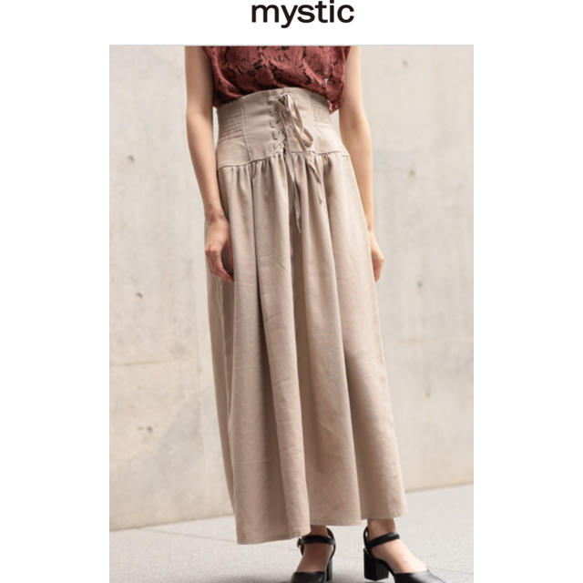 mystic(ミスティック)のmystic コルセットマキシスカート レディースのスカート(ロングスカート)の商品写真