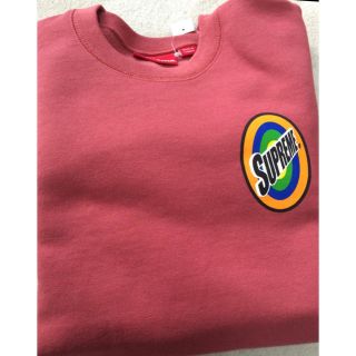 シュプリーム(Supreme)のsupreme spin logo crew neck(スウェット)