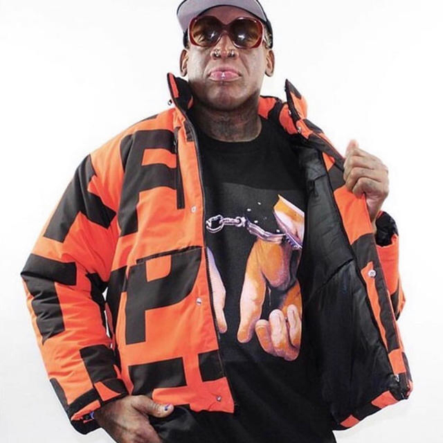 Supreme(シュプリーム)のFTP Jumbo puffer jacket Orange M メンズのジャケット/アウター(ダウンジャケット)の商品写真