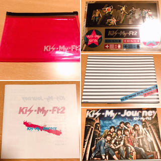 キスマイフットツー(Kis-My-Ft2)の「Kis-My-Journey」 初回限定盤ACD+DVD+写真集+ステッカー+(アイドルグッズ)