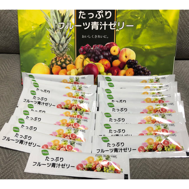 たっぷりフルーツ青汁ゼリー コスメ/美容のダイエット(ダイエット食品)の商品写真