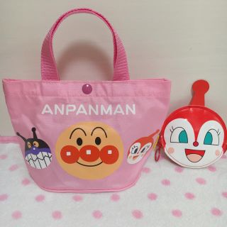 アンパンマン(アンパンマン)のアンパンマン♡ミニトートバック♡ドキンちゃんお財布♡2点set♡(トートバッグ)