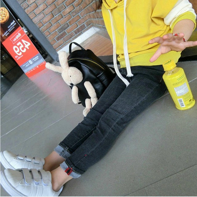 韓国子供服❥デニム キッズ/ベビー/マタニティのキッズ服女の子用(90cm~)(パンツ/スパッツ)の商品写真