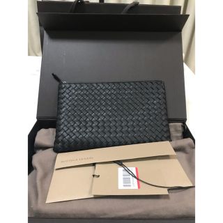 ボッテガヴェネタ(Bottega Veneta)のボッテガヴェネタ ドキュメントケース クラッチバック付属品完備(セカンドバッグ/クラッチバッグ)