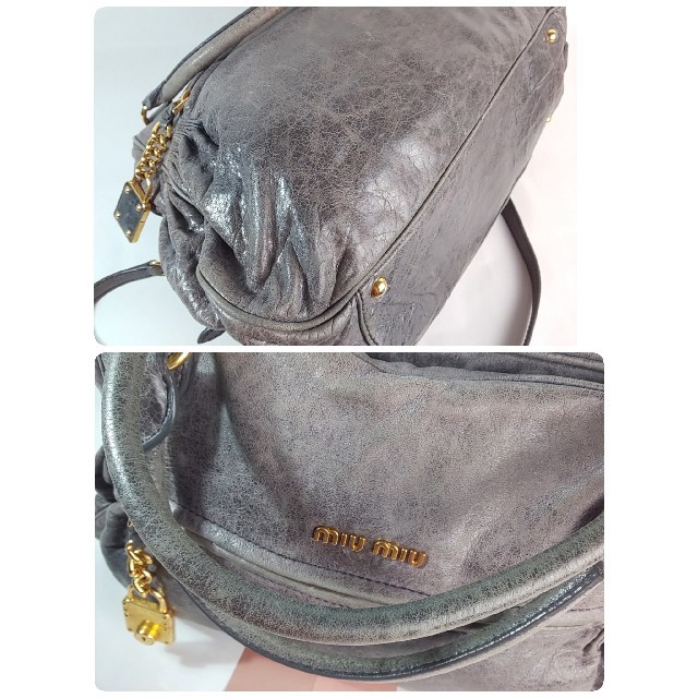 miumiu(ミュウミュウ)のmiu miu ミュウミュウ ショルダーバック レディースのバッグ(ショルダーバッグ)の商品写真