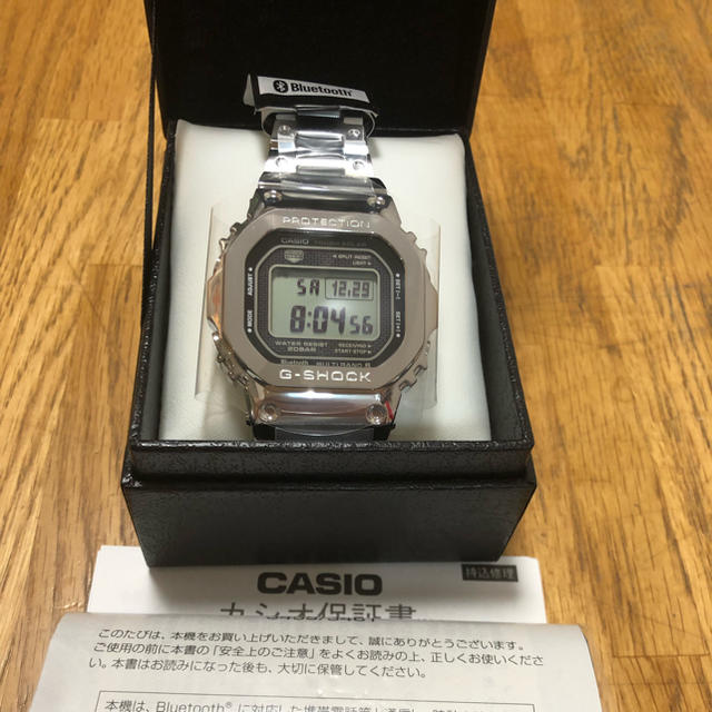 新品 GMW-B5000D-1JF 35周年記念モデル フルメタルオールシルバー