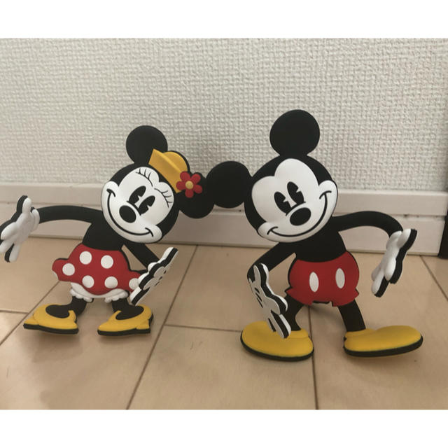 Disney(ディズニー)のミッキー＆ミニー スマホスタンド スマホ/家電/カメラのスマホアクセサリー(その他)の商品写真