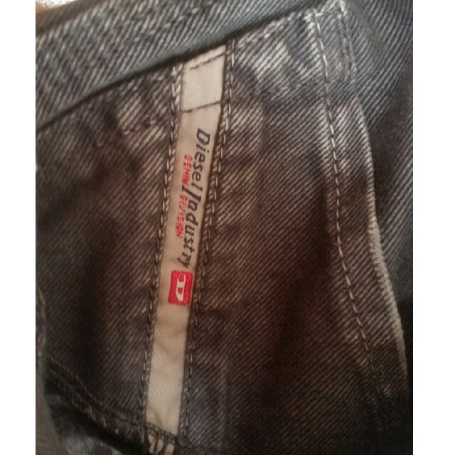 DIESEL(ディーゼル)のDIESEL  パンツ   USED  淡い黒 28inch メンズのパンツ(デニム/ジーンズ)の商品写真