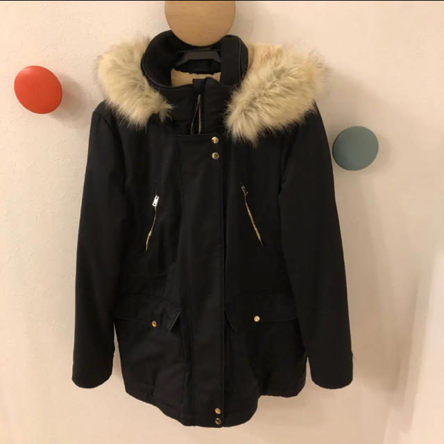 ラブニーさま1/1まで専用◇ZARA ファーモッズコート S