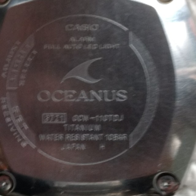 【稼動品】CASIO　カシオ　OCEANUS　オシアナス　OCW-110TDJ