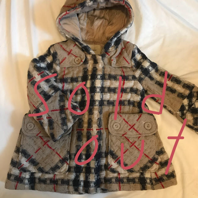 BURBERRY - 売り切れ バーバリー メガチェックコート 4y 104cmの通販 ...