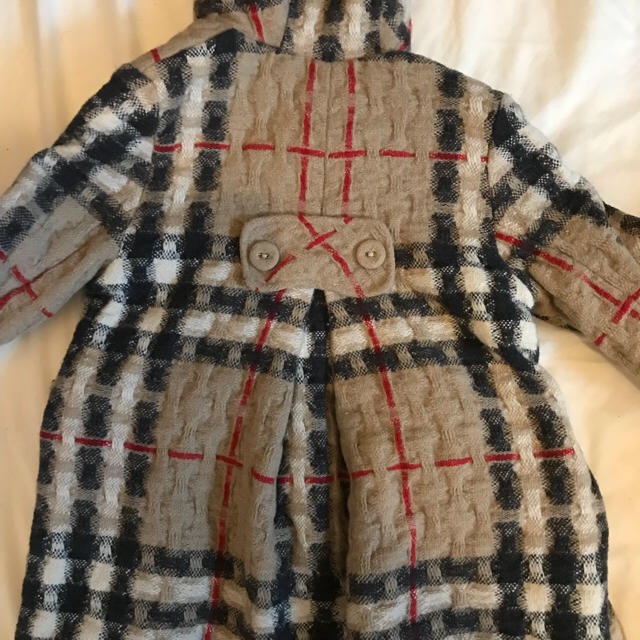 BURBERRY(バーバリー)の売り切れ バーバリー メガチェックコート 4y 104cm キッズ/ベビー/マタニティのキッズ服女の子用(90cm~)(コート)の商品写真