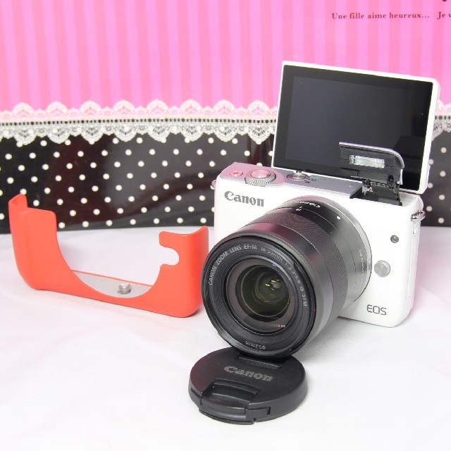 ジャケット付❤️Wi-Fi搭載❤️自撮りに最適❤️Canon Eos M10-