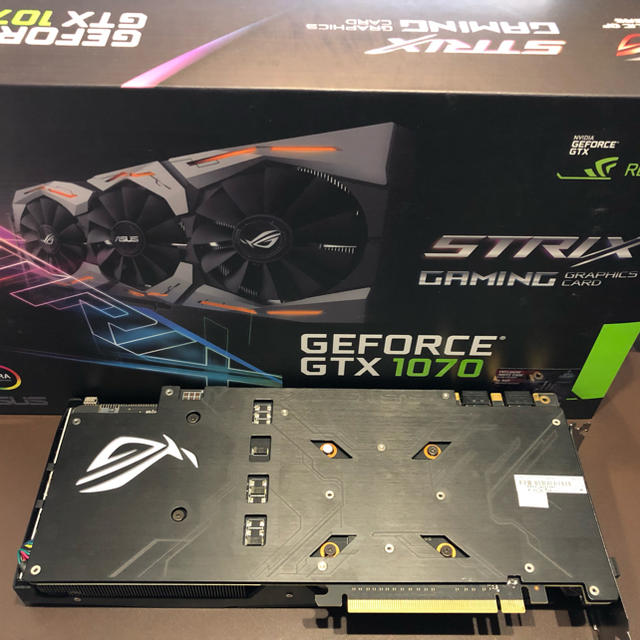 PCパーツASUS STRIX GTX 1070